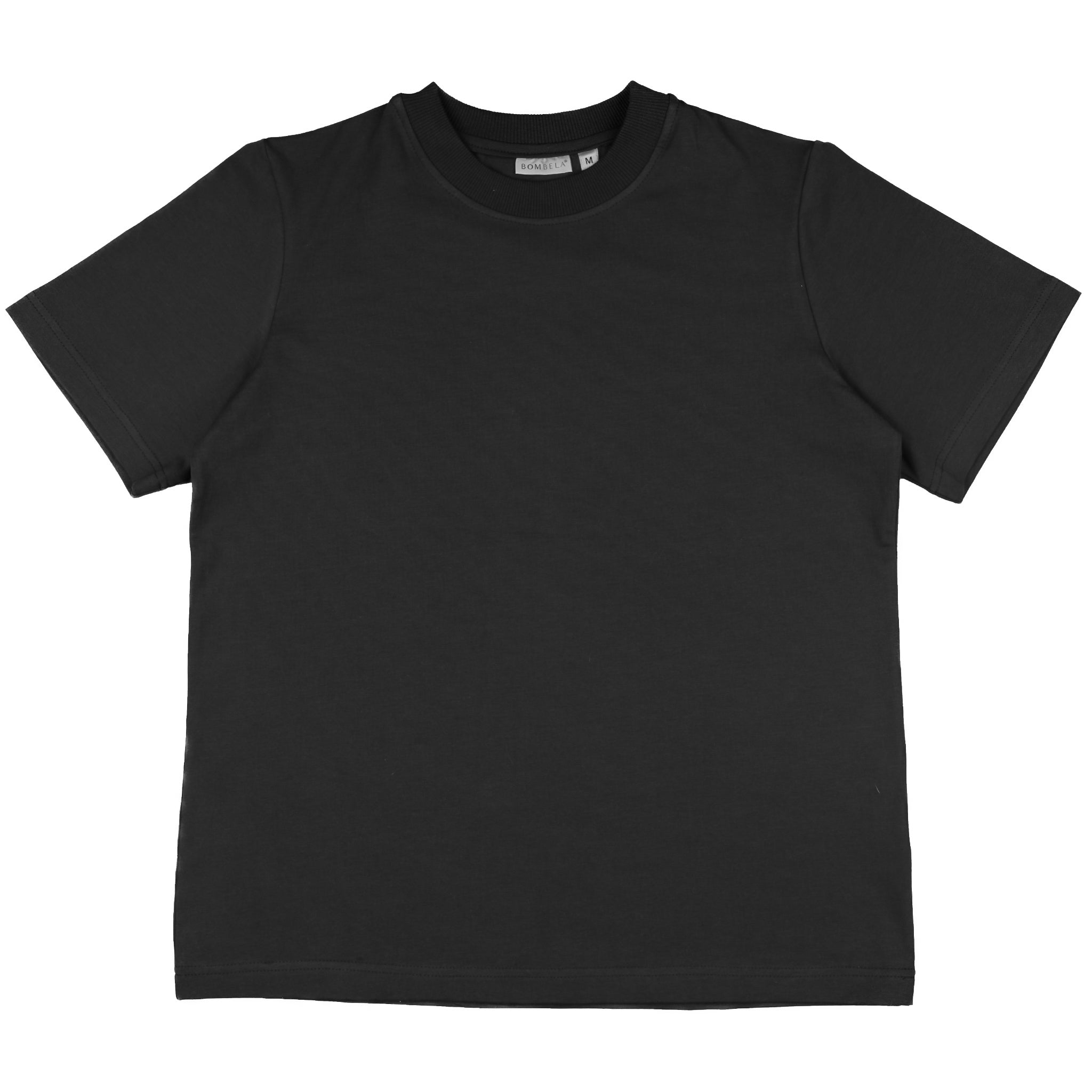 T-shirt damski CLASSIC czarny (ściągacz)